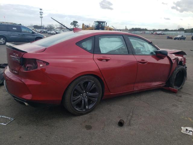 19UUB6F52MA011603 - 2021 ACURA TLX TECH A RED photo 3