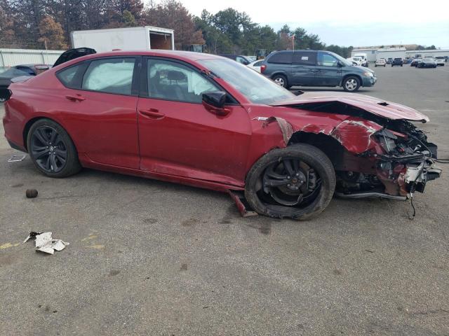 19UUB6F52MA011603 - 2021 ACURA TLX TECH A RED photo 4
