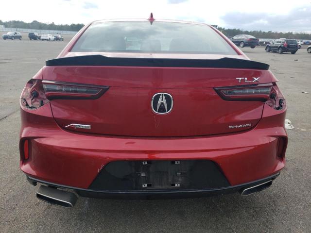 19UUB6F52MA011603 - 2021 ACURA TLX TECH A RED photo 6