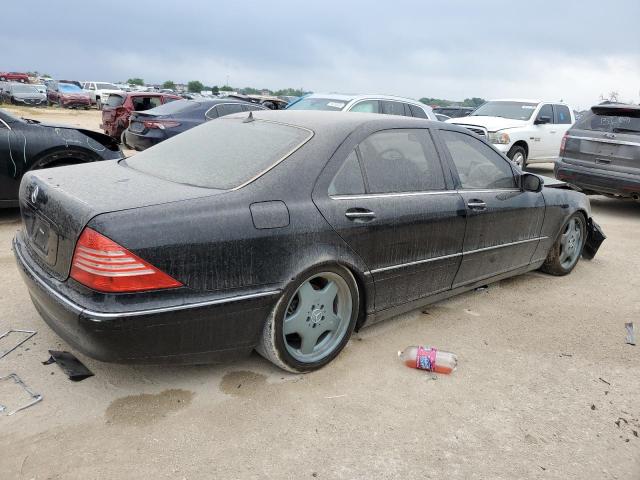 WDBNG75J5YA079326 - 2000 MERCEDES-BENZ S 500 BLACK photo 3