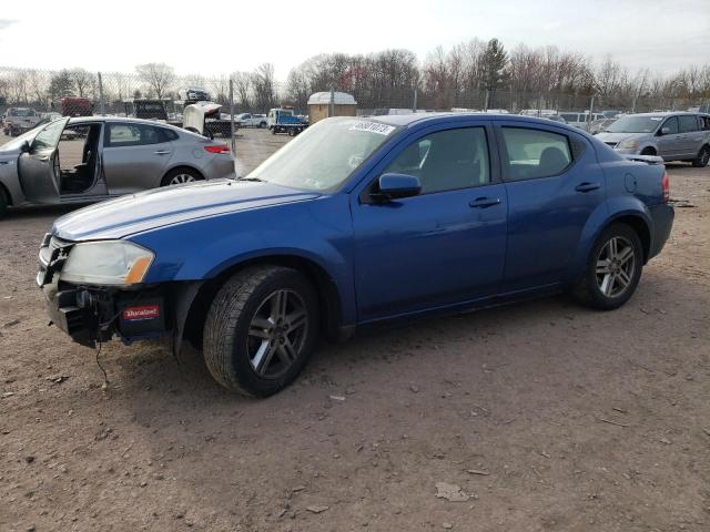 1B3CC5FB4AN117662 - 2010 DODGE AVENGER R/T BLUE photo 1