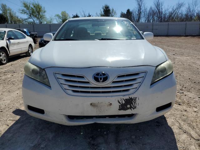 4T1BE46K57U700184 - 2007 TOYOTA CAMRY CE WHITE photo 5