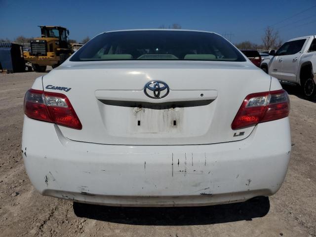 4T1BE46K57U700184 - 2007 TOYOTA CAMRY CE WHITE photo 6