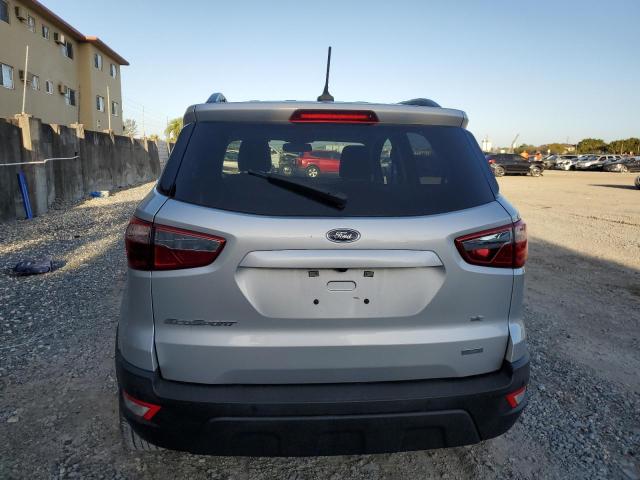 MAJ3S2GE3KC258427 - 2019 FORD ECOSPORT SE SILVER photo 6