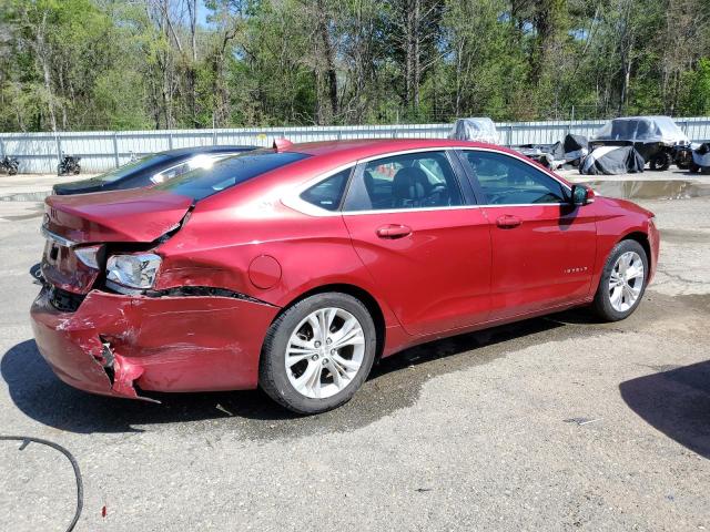 2G1125S36E9172901 - 2014 CHEVROLET IMPALA LT RED photo 3