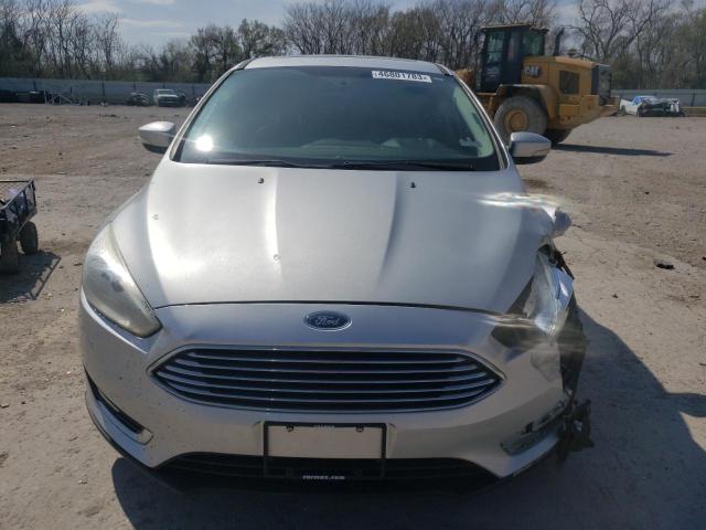 1FADP3N23FL374575 - 2015 FORD FOCUS TITANIUM SILVER photo 5