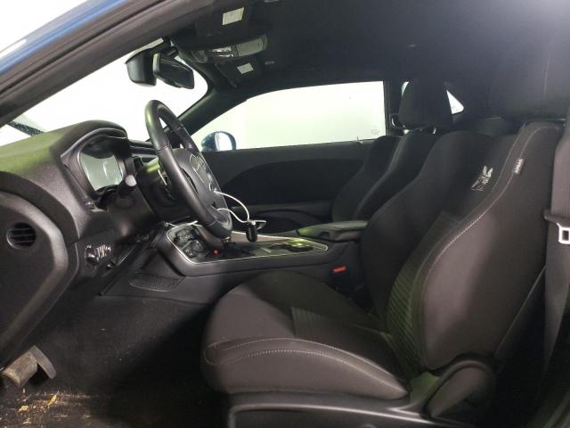 2C3CDZFJ0MH609942 - 2021 DODGE CHALLENGER R/T SCAT PACK BLUE photo 7