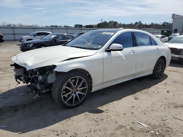 WDDUG8GB0KA464444 - 2019 MERCEDES-BENZ S 560 4MATIC WHITE photo 1