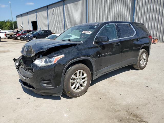 1GNERFKW8JJ210543 - 2018 CHEVROLET TRAVERSE LS BLACK photo 1