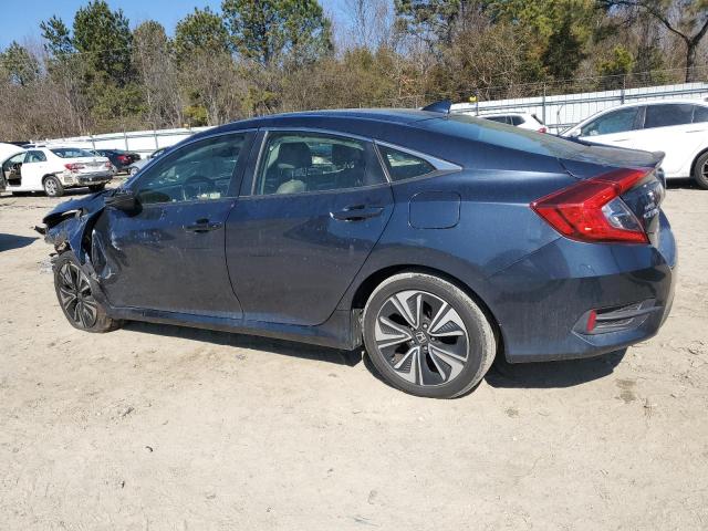 JHMFC1F78JX031872 - 2018 HONDA CIVIC EXL BLUE photo 2