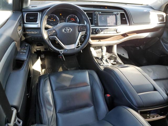 5TDJKRFH7FS148698 - 2015 TOYOTA HIGHLANDER XLE 银色 照片 8