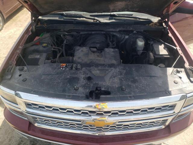 3GCUKREH2FG396743 - 2015 CHEVROLET SILVERADO K1500 LT MAROON photo 11