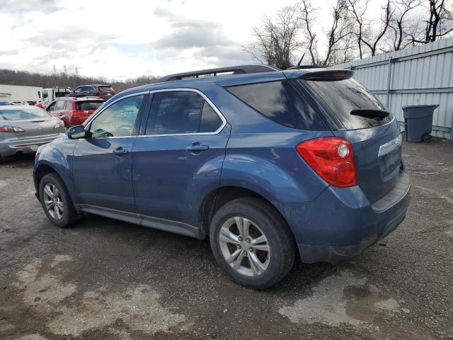 2GNALDEK1C6127078 - 2012 CHEVROLET EQUINOX LT BLUE photo 2