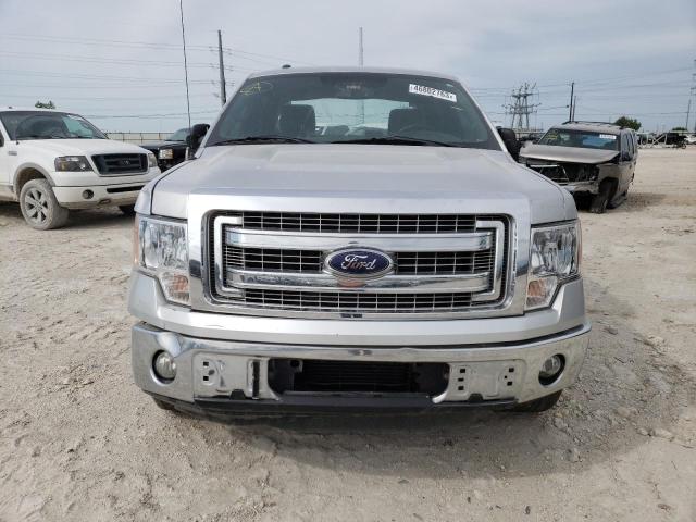 1FTFX1CT1DFE01206 - 2013 FORD F150 SUPER CAB SILVER photo 5