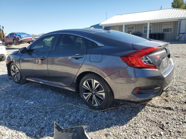 JHMFC1F75JX007920 - 2018 HONDA CIVIC EXL GRAY photo 2
