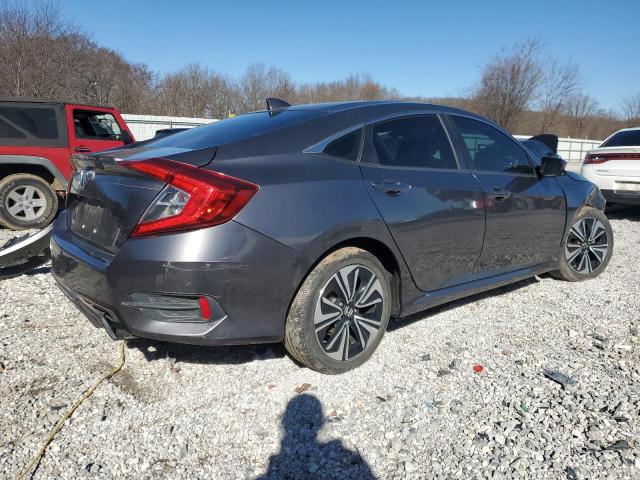 JHMFC1F75JX007920 - 2018 HONDA CIVIC EXL GRAY photo 3