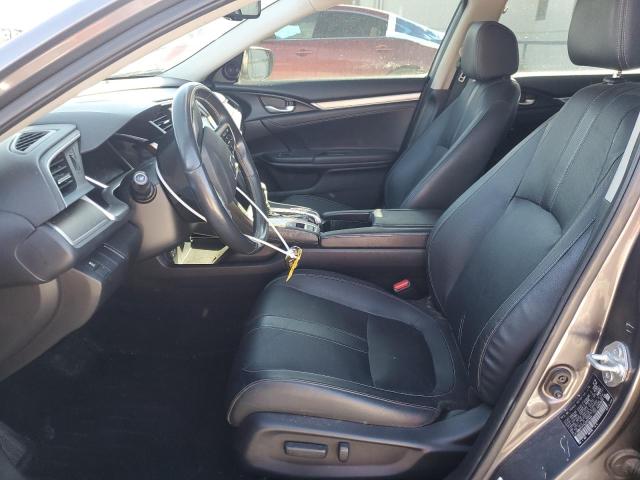 JHMFC1F75JX007920 - 2018 HONDA CIVIC EXL GRAY photo 7