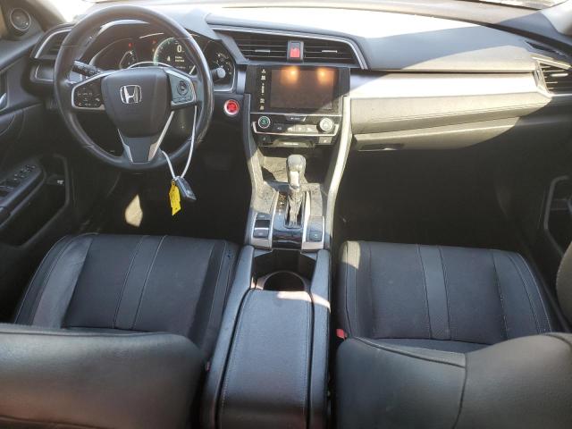 JHMFC1F75JX007920 - 2018 HONDA CIVIC EXL GRAY photo 8