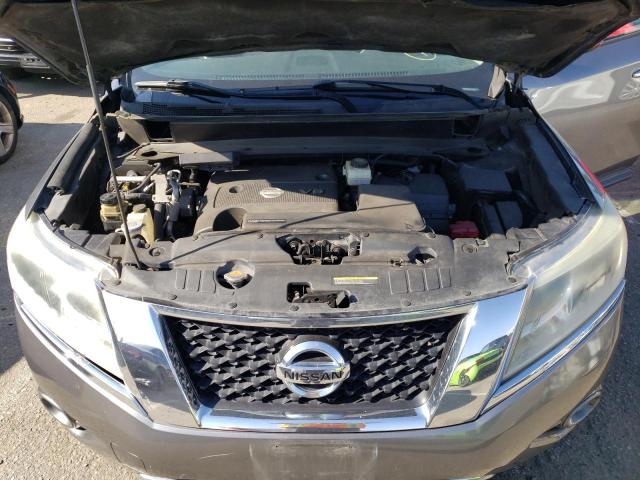5N1AR2MN7FC668358 - 2015 NISSAN PATHFINDER S GRAY photo 12