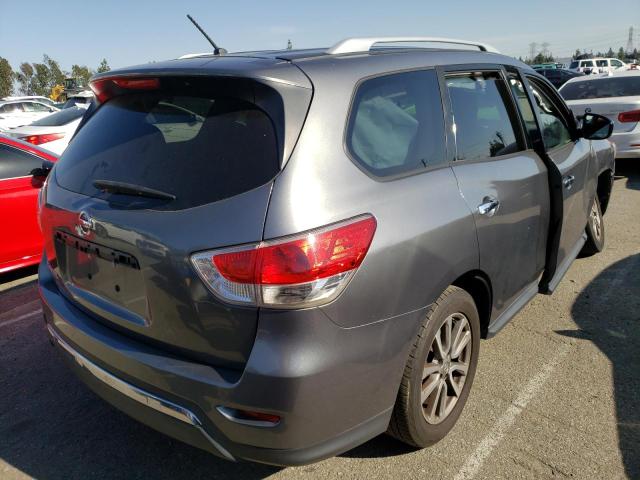 5N1AR2MN7FC668358 - 2015 NISSAN PATHFINDER S GRAY photo 3