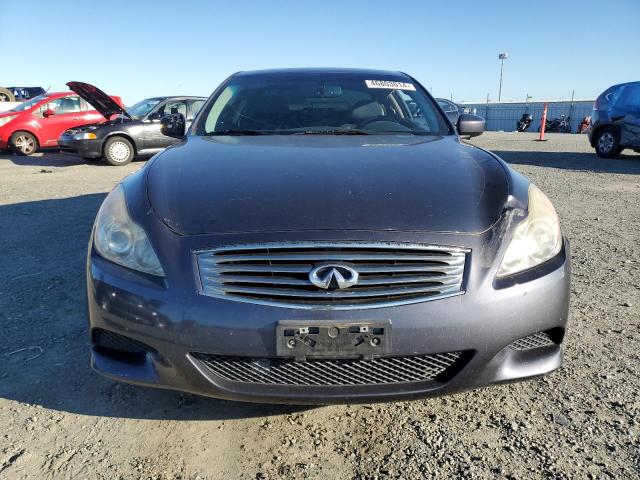 JNKCV64E08M110119 - 2008 INFINITI G37 BASE GRAY photo 5