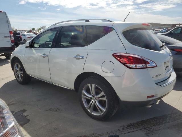 JN8AZ1MU2BW056507 - 2011 NISSAN MURANO S WHITE photo 2