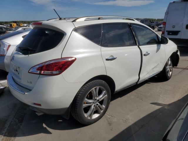 JN8AZ1MU2BW056507 - 2011 NISSAN MURANO S WHITE photo 3