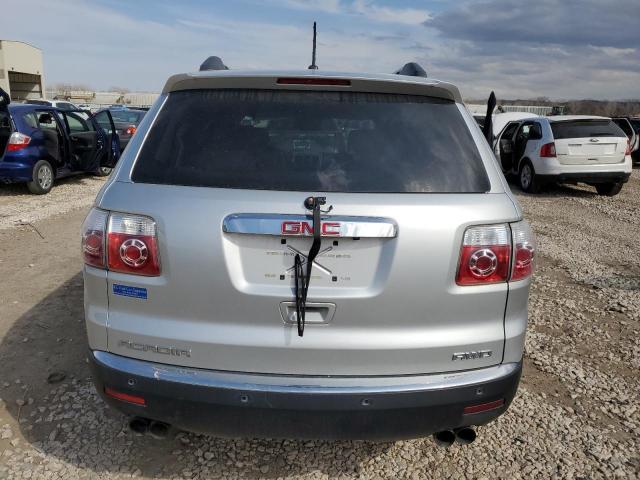 1GKKVRED1CJ105983 - 2012 GMC ACADIA SLT-1 SILVER photo 6