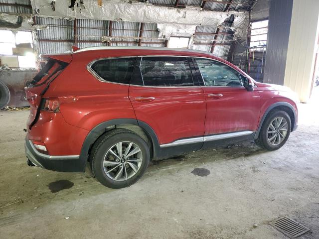 5NMS5CAD9KH068460 - 2019 HYUNDAI SANTA FE LIMITED RED photo 3