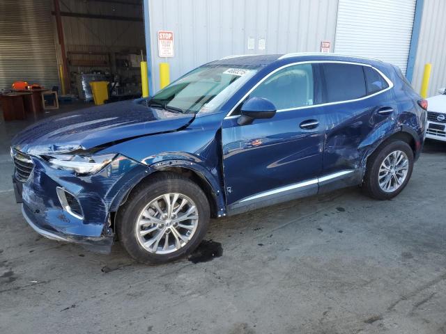 LRBFZMR46ND028588 - 2022 BUICK ENVISION PREFERRED ლურჯი ფოტო 1