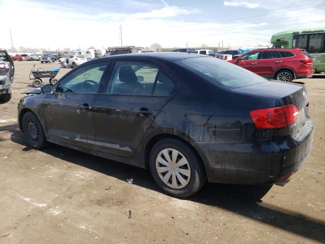 3VW2K7AJ8EM436311 - 2014 VOLKSWAGEN JETTA BASE 黑色 照片 2