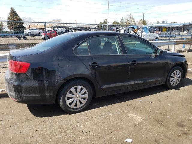 3VW2K7AJ8EM436311 - 2014 VOLKSWAGEN JETTA BASE 黑色 照片 3