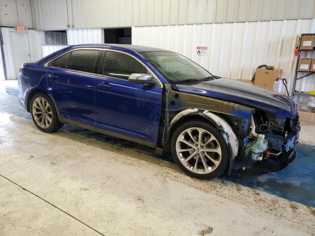 1FAHP2F84EG102686 - 2014 FORD TAURUS LIMITED BLUE photo 4