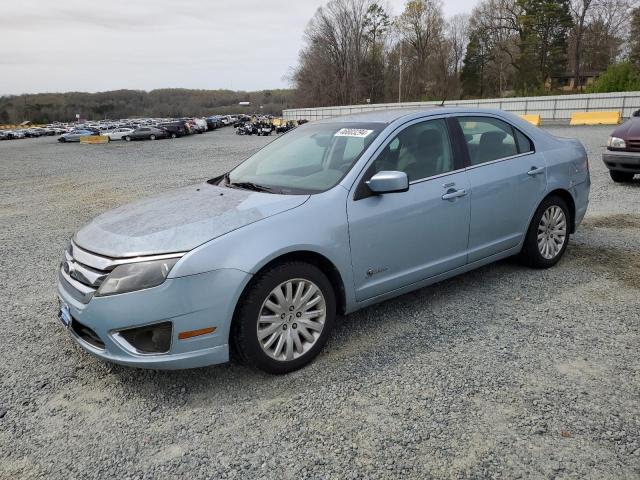 3FADP0L32AR313061 - 2010 FORD FUSION HYBRID BLUE photo 1