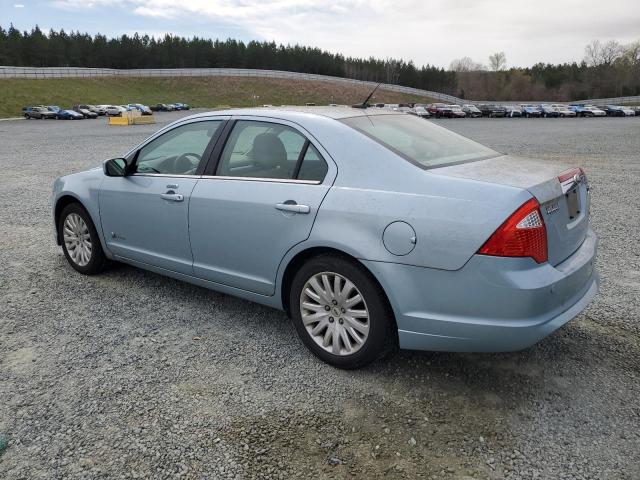 3FADP0L32AR313061 - 2010 FORD FUSION HYBRID BLUE photo 2