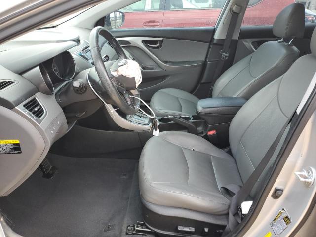 5NPDH4AE5DH295617 - 2013 HYUNDAI ELANTRA GLS SILVER photo 7