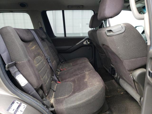 5N1AR18W05C705763 - 2005 NISSAN PATHFINDER LE 金色 照片 11