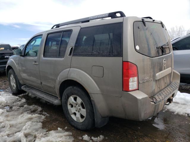 5N1AR18W05C705763 - 2005 NISSAN PATHFINDER LE 金色 照片 2