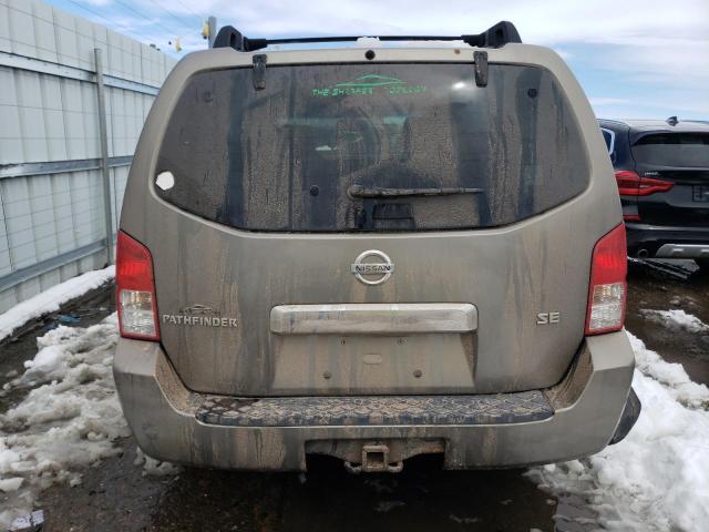 5N1AR18W05C705763 - 2005 NISSAN PATHFINDER LE 金色 照片 6