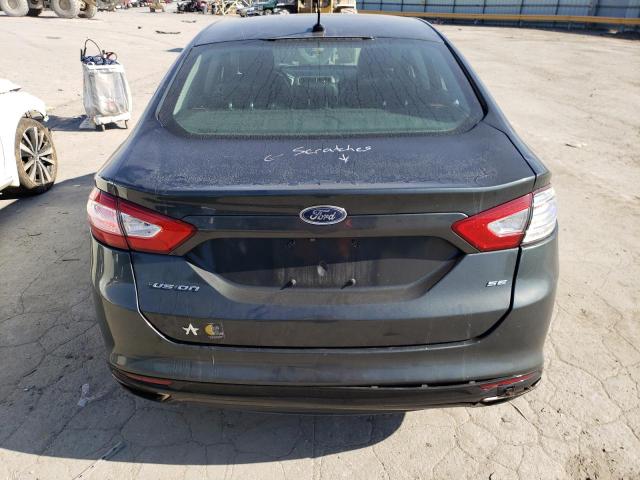 3FA6P0H95FR196556 - 2015 FORD FUSION SE GRAY photo 6