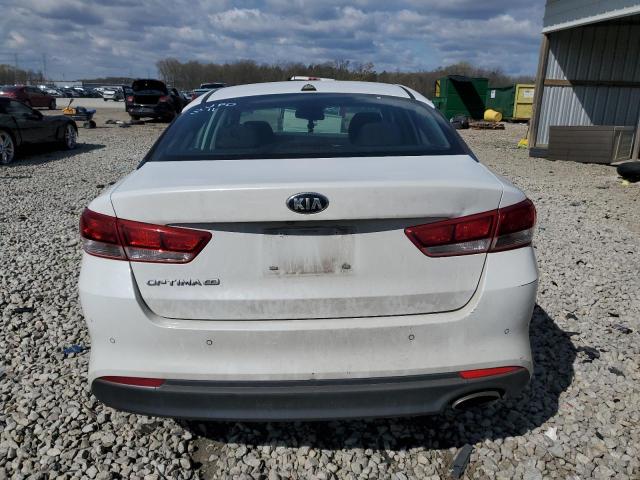 5XXGT4L33GG023431 - 2016 KIA OPTIMA LX WHITE photo 6