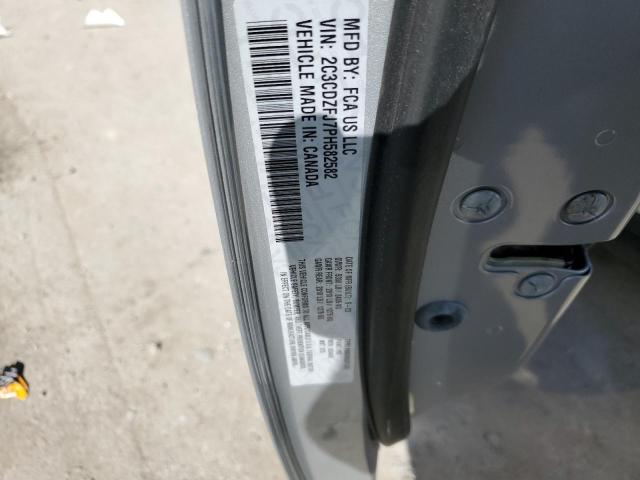 2C3CDZFJ7PH582582 - 2023 DODGE CHALLENGER R/T SCAT PACK SILVER photo 13