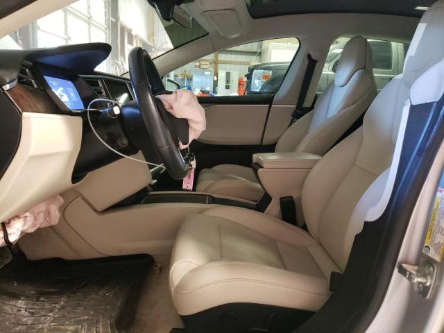 5YJSA1E23HF230439 - 2017 TESLA MODEL S 银色 照片 7