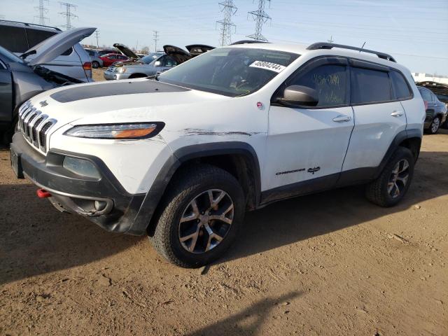 1C4PJMBS3EW216561 - 2014 JEEP CHEROKEE TRAILHAWK WHITE photo 1