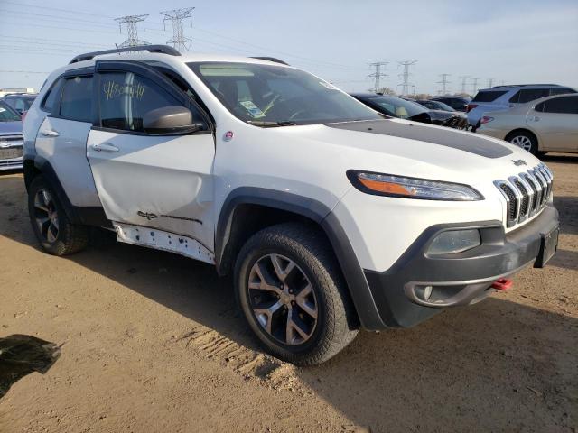 1C4PJMBS3EW216561 - 2014 JEEP CHEROKEE TRAILHAWK WHITE photo 4