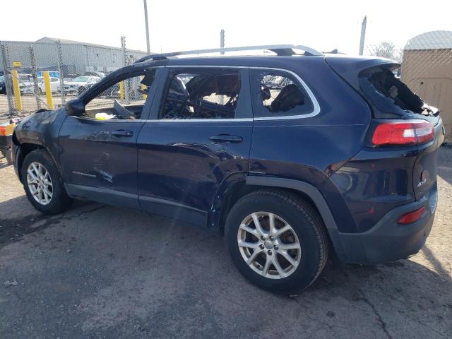 1C4PJMCB2EW124968 - 2014 JEEP CHEROKEE LATITUDE BLUE photo 2