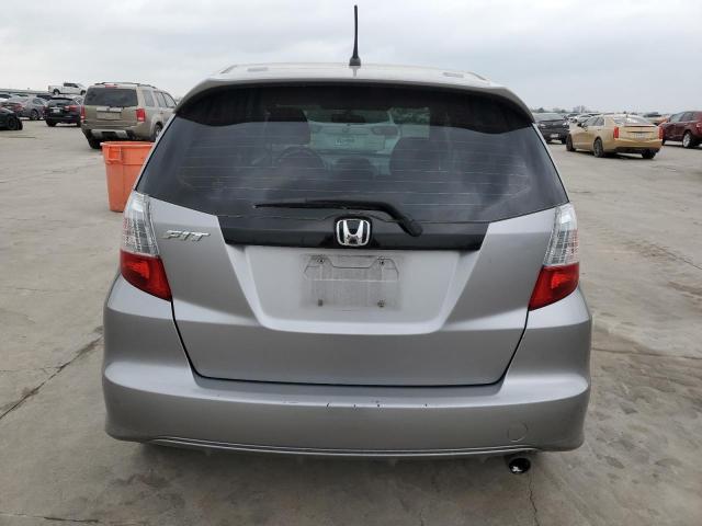 JHMGE8H61AC023969 - 2010 HONDA FIT SPORT GRAY photo 6