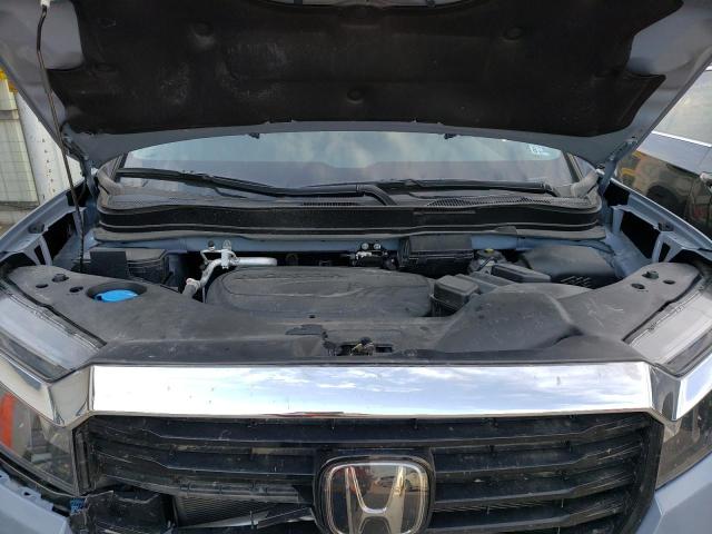 5FPYK3F75NB037967 - 2022 HONDA RIDGELINE RTL BLUE photo 11