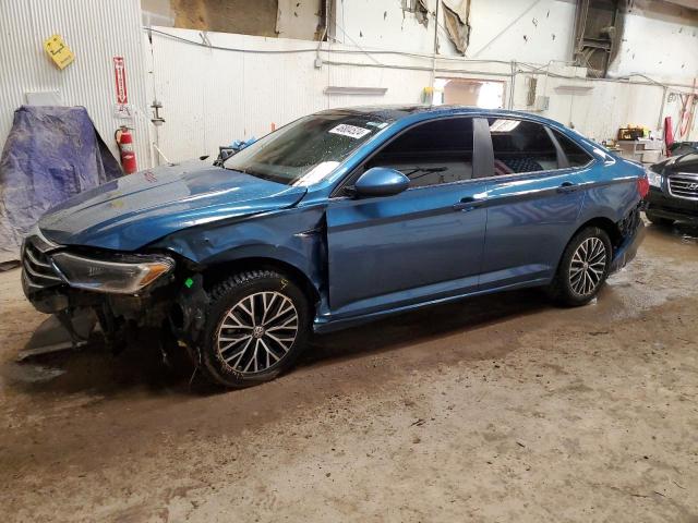 3VWE57BU5KM201566 - 2019 VOLKSWAGEN JETTA SEL BLUE photo 1