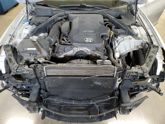 KMHGN4JE7FU052210 - 2015 HYUNDAI GENESIS 3.8L SILVER photo 11